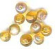 Half Rainbow Glass Beads - click here for large view